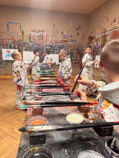 Malujemy myśli. W Malowni