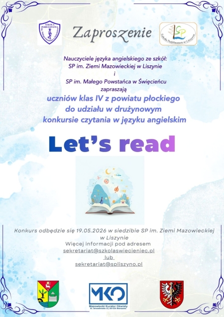 Zapraszamy!