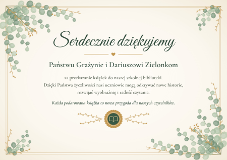 Podziękowanie