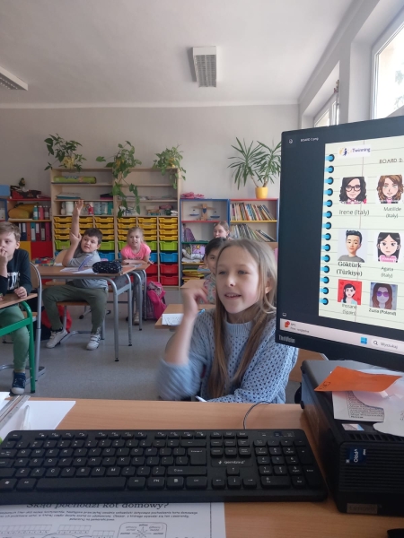 Międzynarodowe przyjaźnie. Projekt Etwinning