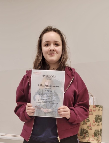 Julia Piórkowska ma talent